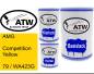 Preview: AMG, Competition Yellow, 79 / WA423G: 500ml Lackdose + 500ml Klarlack + 250ml Härter - Set, von ATW Autoteile West.